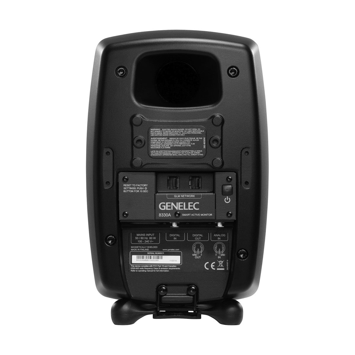 Genelec 8330A Black 5 inch Smart Active Powered Studio Monitor