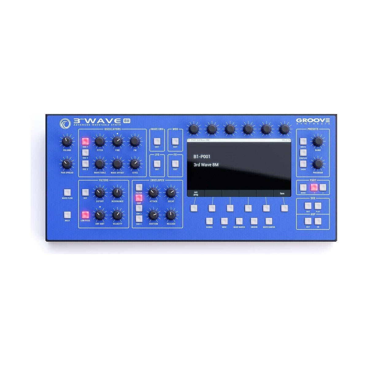 Groove Synthesis 3rd Wave 8M Desktop Module