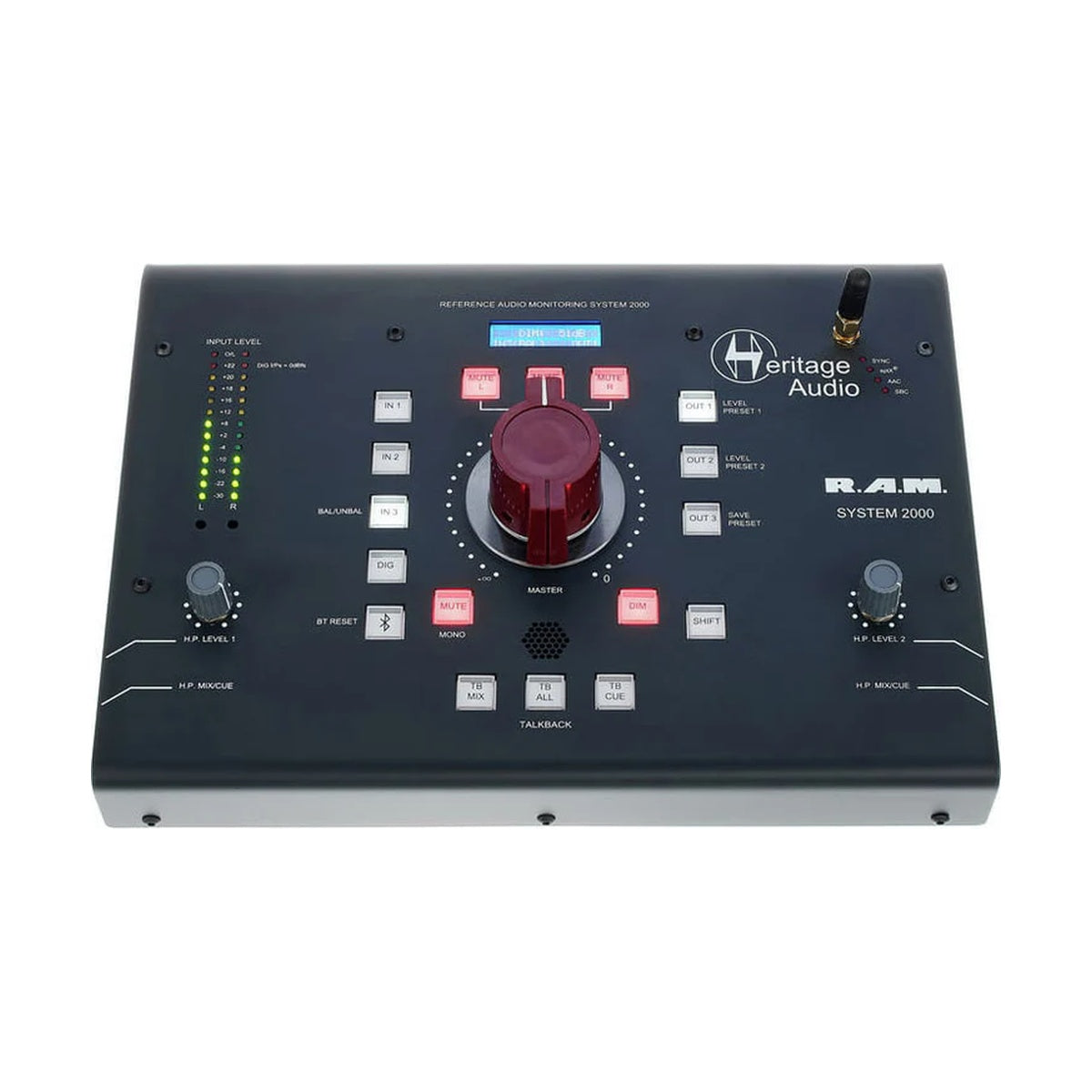 Heritage Audio RAM 2000 - Desktop Monitor Controller with Bluetooth