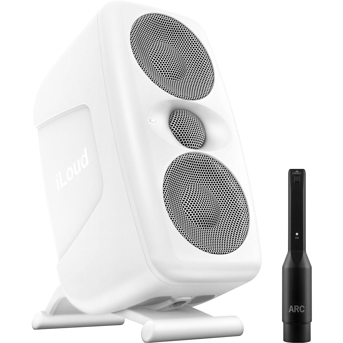 IK Multimedia iLoud MTM White 2-way MTM Active Studio Monitor