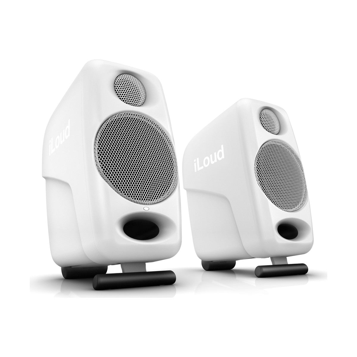 IK Multimedia iLoud Micro Monitor PRO White 2-way Active Studio Monitor (Pair)