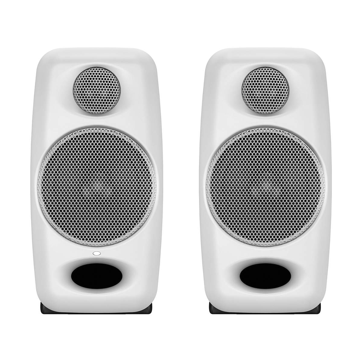 IK Multimedia iLoud Micro Monitor White 3 inch Active Desktop Monitor (Pair)