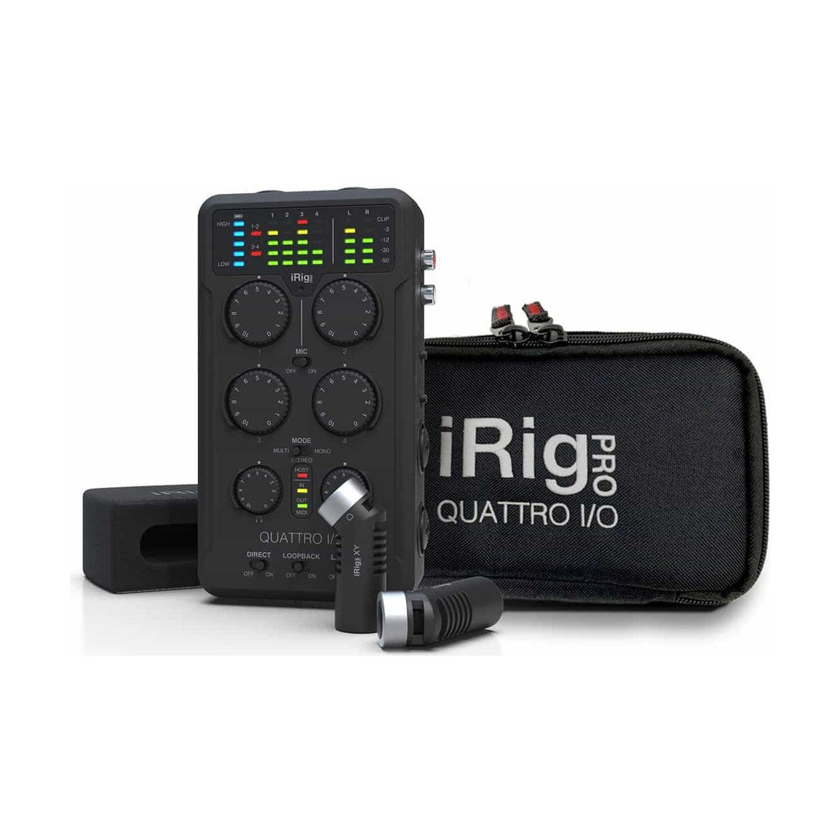 IK Multimedia iRig Pro Quattro I/O Deluxe