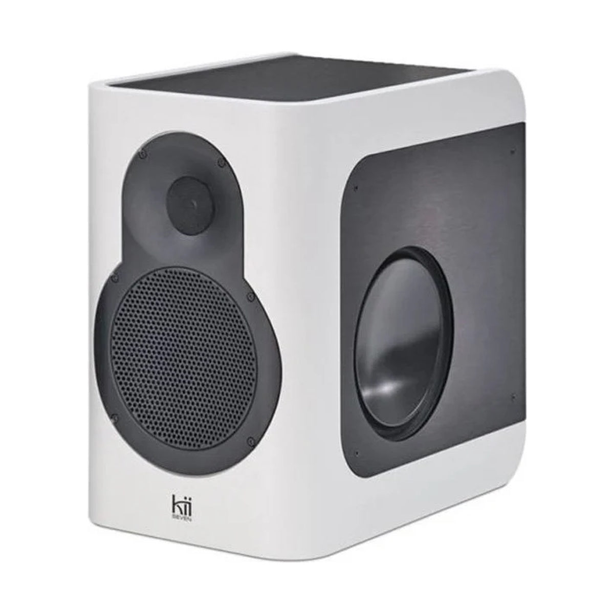 Kii SEVEN Fine Touch White (Single) 3-way DSP-Controlled Active Studio Monitor