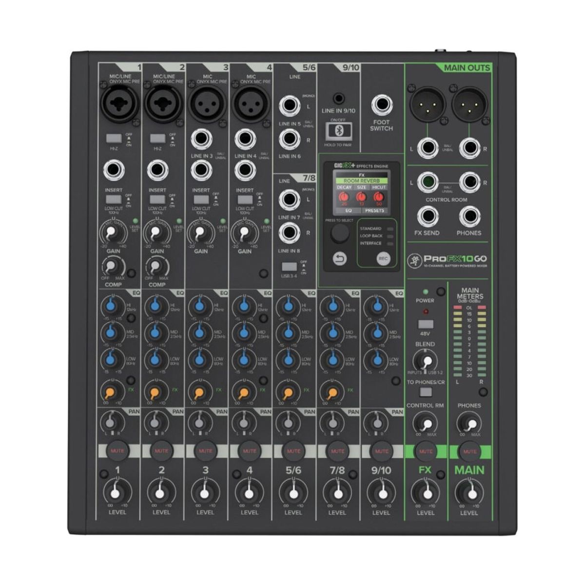 Mackie PROFX10GO