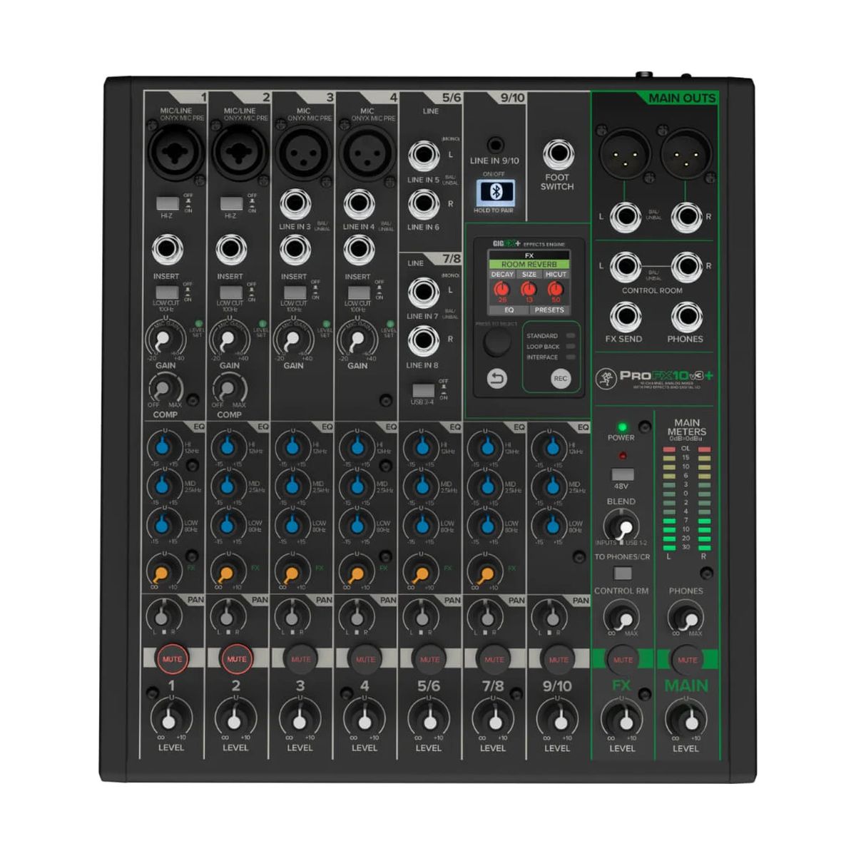 Mackie ProFX10v3+