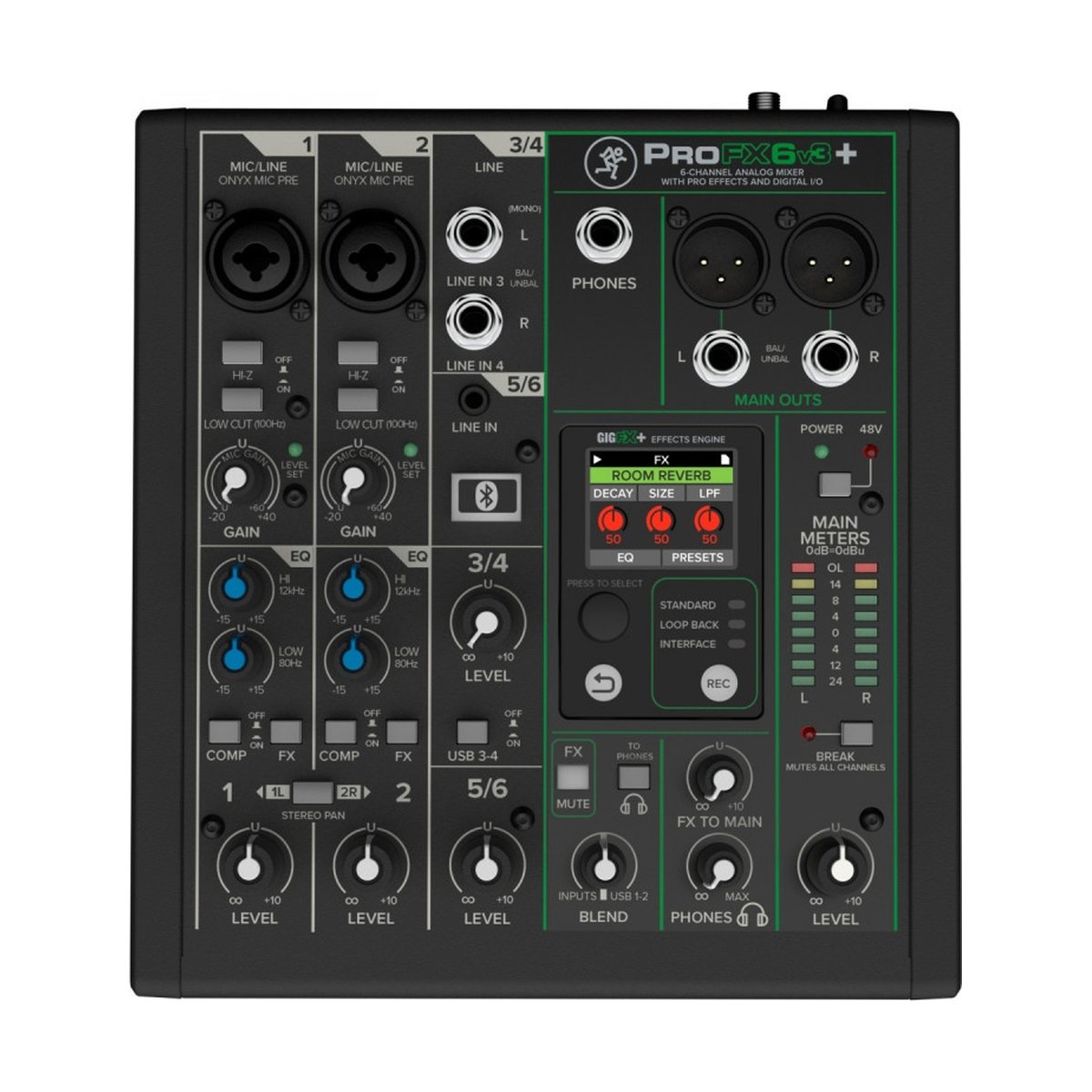 Mackie ProFX6v3+