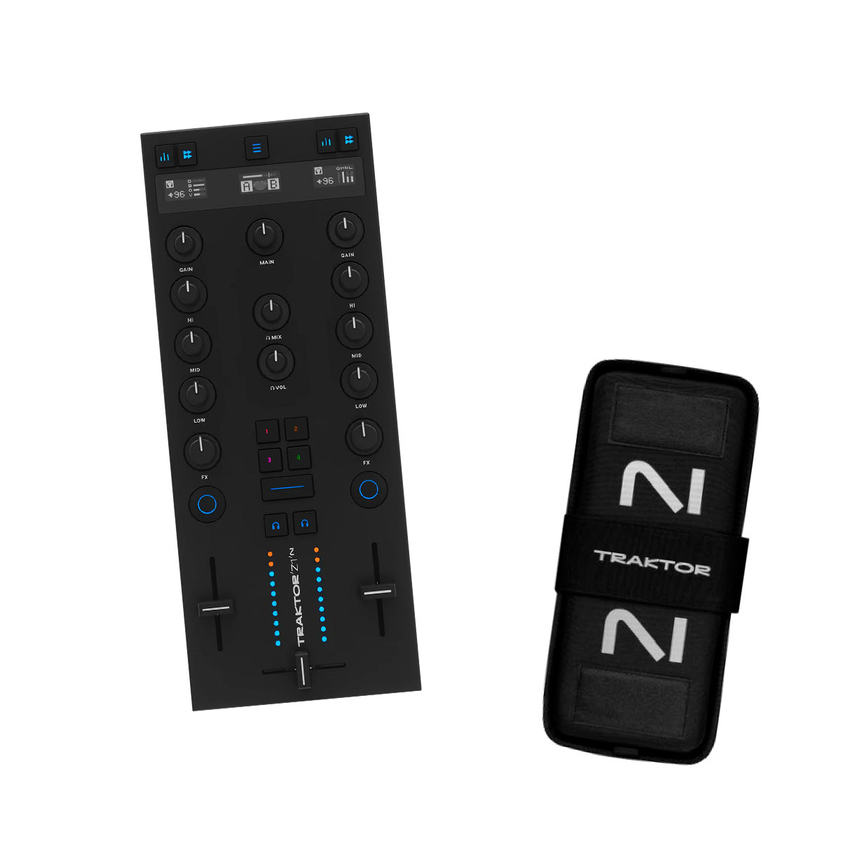 Native Instruments Traktor Z1 Mk2 with Modular Bag