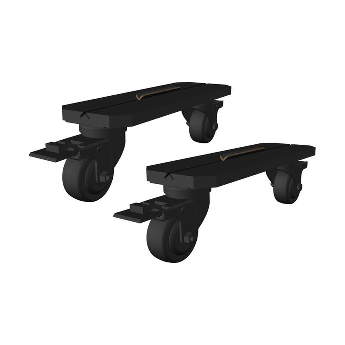 Sessiondesk SBX feet + wheels - (set)