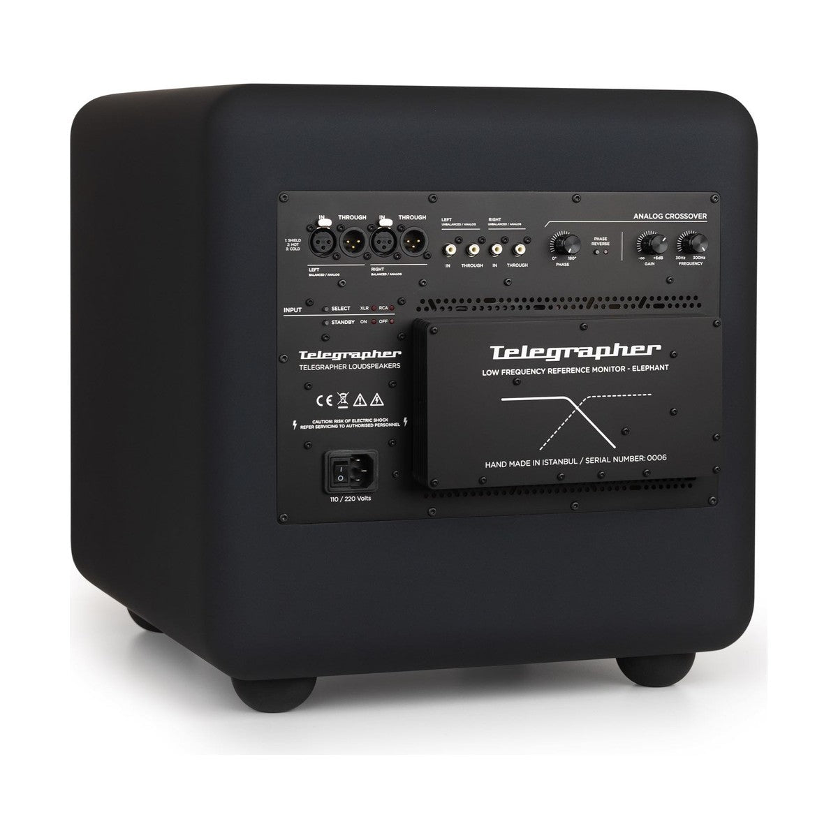 Telegrapher Elephant Crow Black