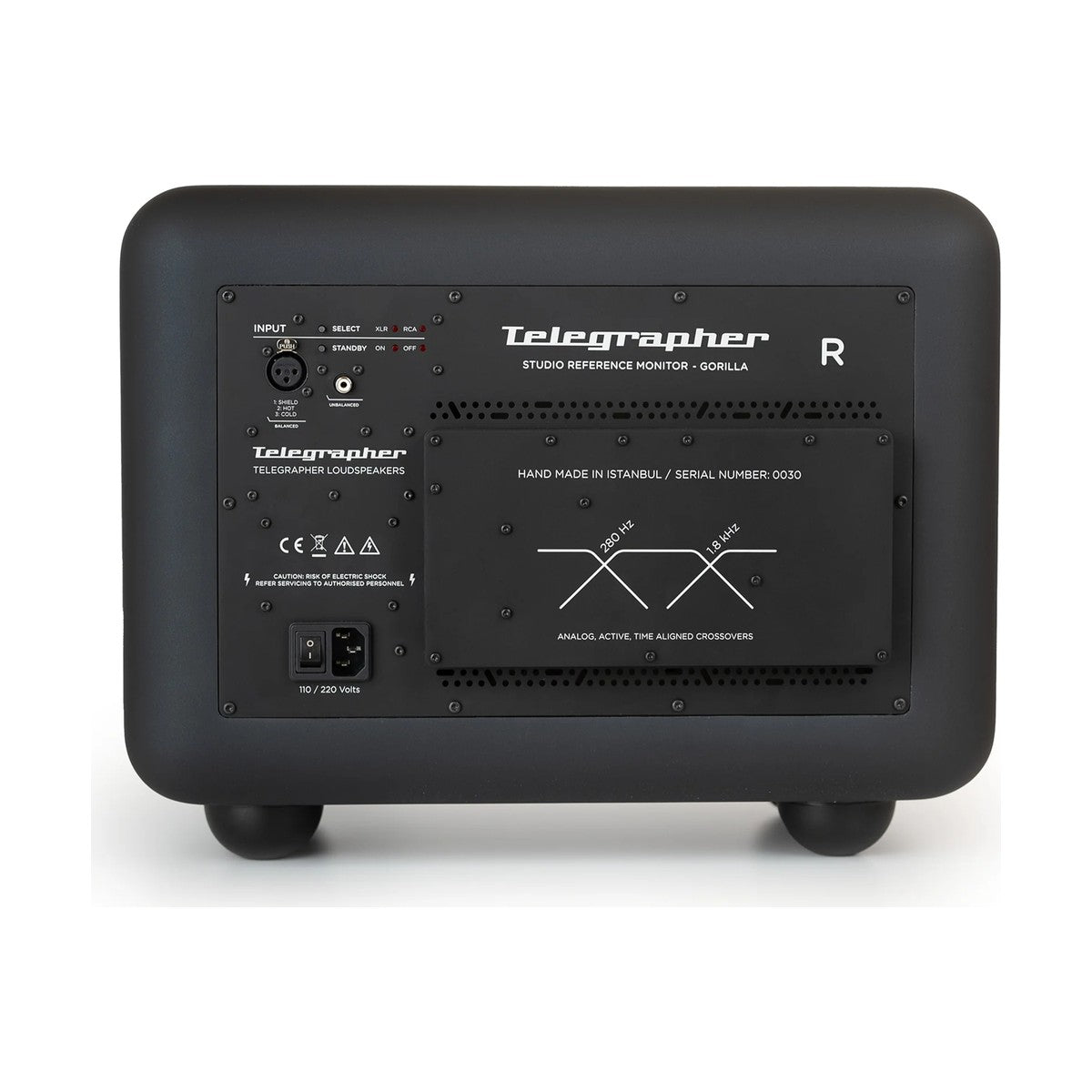 Telegrapher Gorilla 3-way Active Studio Monitor
