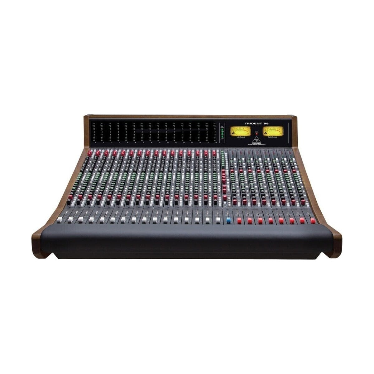 Trident 16 Channel 8 Buss Fully Modular Console LED Meter Bridge Frame Producer Desk