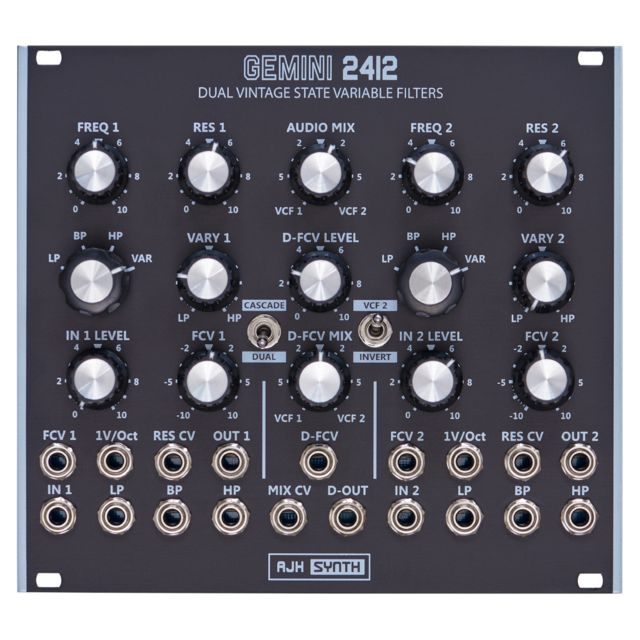 AJH Gemini 2412 Dual SVF black