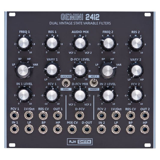 AJH Gemini 2412 Dual SVF black