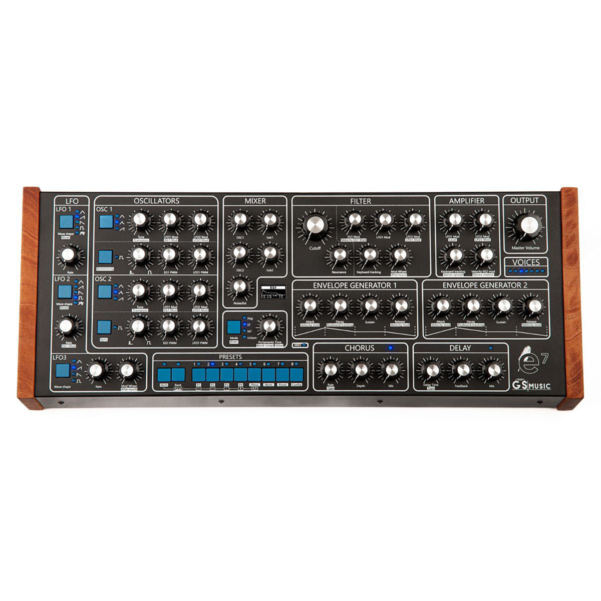 GS Music e7 Analog Synthesizer